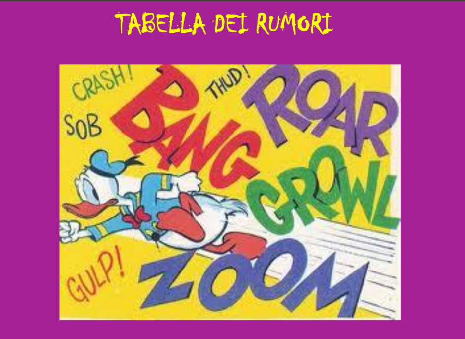 copertina della Tabella dei rumori